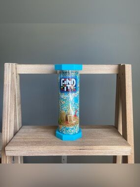 Find It Game A Contained Adventure Road Trip Car Sensory Tube Games BEACH OCEAN